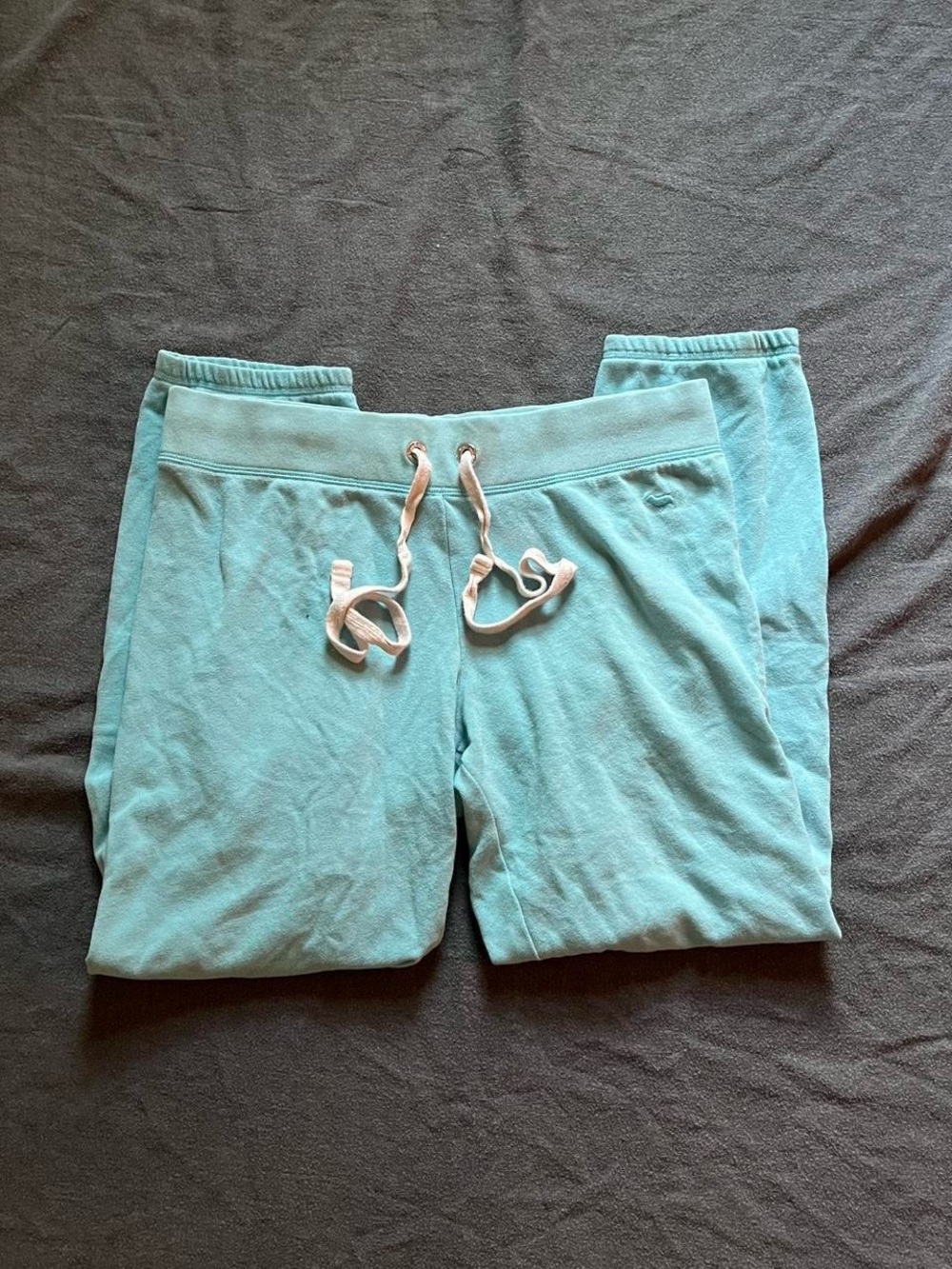 Victoria's Secret PINK blue turquoise sweatpants